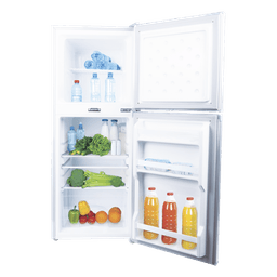 Refrigerador Combinado Solar de 105L (3.7 ft3) - 12/24V, Solución Todo en uno para Aplicaciones Aisladas y Eficiencia Energética.