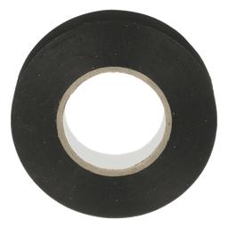 Cinta Eléctrica STRONGHOLD para Aislar, de PVC, Uso General Reparación y Mantenimiento, Grosor de 0.18mm (7 mil), Ancho de 19mm, y 18m de Largo, Color Negro