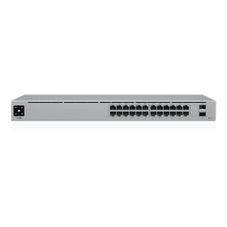 Switch Capa 2 / 24 Puertos Gigabit / 16 Puertos PoE+ / 95W Total / 2 Puertos SFP 1G / Sin Ventilador / 52 Gbps Switching Capacity