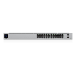 Switch Capa 2 / 24 Puertos Gigabit / 16 Puertos PoE+ / 95W Total / 2 Puertos SFP 1G / Sin Ventilador / 52 Gbps Switching Capacity