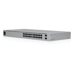 Switch Capa 2 / 24 Puertos Gigabit / 16 Puertos PoE+ / 95W Total / 2 Puertos SFP 1G / Sin Ventilador / 52 Gbps Switching Capacity