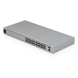 Switch Capa 2 / 24 Puertos Gigabit / 16 Puertos PoE+ / 95W Total / 2 Puertos SFP 1G / Sin Ventilador / 52 Gbps Switching Capacity
