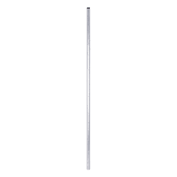Poste de Esquina / Tubo Galvanizado G60 / 1.20 m (3.9 ft) / 5 Perforaciones / 1" Diámetro / Para Cerco Eléctrico