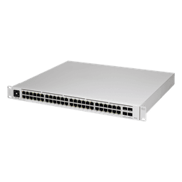 UniFi Switch USW-Pro-48-POE Gen2, Capa 3 de 48 puertos PoE 802.3at/bt + 4 puertos 1/10G SFP+, 600W, pantalla informativa