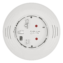 Base sonora inteligente direccionable para detector de humo, volumen y tono configurables desde el panel, color blanco