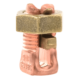 Conector Mecánico de Puesta a Tierra, de Cobre, Para Cables de Calibre 8 a 6 AWG