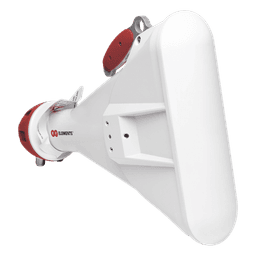 Antena Sectorial Asimétrica Carrier Class apertura 60 grados tipo cuerno 17 dBi 5180-6000 MHz conectores tipo N hembra