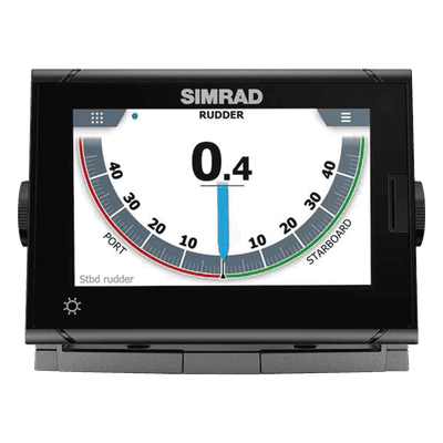 Instrumento Náutico Simrad I3007 / Pantalla a Color 7 Pulgadas / Control Táctil / Hasta 8 Funciones Simultáneas / Compatible con NMEA 2000 y NMEA 0183 / Aprobado IMO / Indicador de Ángulo de Timón / Indicador