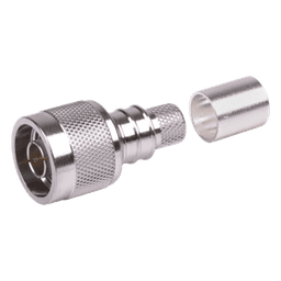 Conector N Macho Plegable con Pin Cautivo para cables Tipo RG8