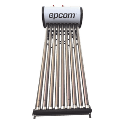 Bóiler Solar de 90L, Baja Presión con 9 Tubos de Vacío de Mayor Resistencia y Termotanque Inoxidable de Grado Alimenticio, Resistentes a Granizo de Hasta 25 mm/ l , Incluye Anodo de Magnesio 