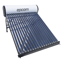 Bóiler Solar de 180L, Baja Presión con 18 Tubos de Vacío de Mayor Resistencia y Termotanque Inoxidable de Grado Alimenticio 180 L Resistentes a Granizo de Hasta 25 mm/ l, Incluye Anodo de Magnesio