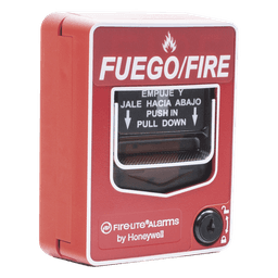 Estación Manual de Incendio Inalámbrica / Direccionable / Doble Acción / Bilingüe Español-Inglés / Red Mesh Swift