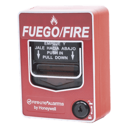 Estación Manual de Incendio Inalámbrica / Direccionable / Doble Acción / Bilingüe Español-Inglés / Red Mesh Swift