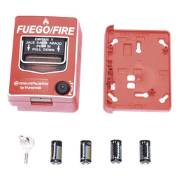 Estación Manual de Incendio Inalámbrica / Direccionable / Doble Acción / Bilingüe Español-Inglés / Red Mesh Swift