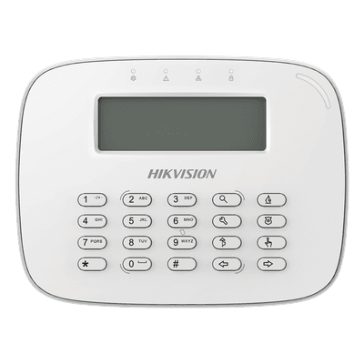 Teclado LCD / Cableado / Compatible con el Panel Hibrido Hikvision DS-PHA64-W4P y DS-PHA64-W4P2