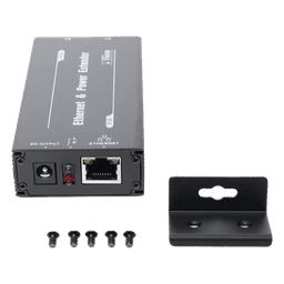 Extensor PoE / Alcance 600 m (1968.5 ft) / 1 Puerto / 100 Mbps Bidireccional / 60 W / Cascada hasta 4 Nodos / Cat 5e/6