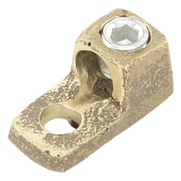 Conector Bornes a Cable / Bronce 100% / Borne 3/8 in / Cable 4-2/0 AWG / Sin Soldadura Exotérmica