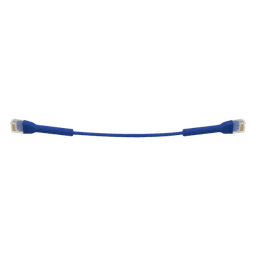 UniFi Ethernet Patch Cable Cat6 de 22 cm (8.66 pulgadas), Color Azul