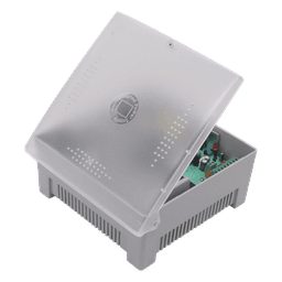 Fuente de Poder con Gabinete / 4 Salidas / 11-15 Vcc / 5 A / Entrada 96-264 Vca / Protección Sobrecorriente y Cortocircuito / LED Estado