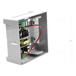 Fuente de Poder con Gabinete / 4 Salidas / 11-15 Vcc / 5 A / Entrada 96-264 Vca / Protección de Batería 10.5 V