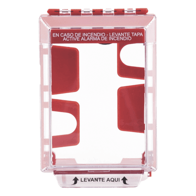Cubierta Protectora Transparente / Bajo Perfil / Notificación Audible y Visible 105 dB / Estabilizado UV / Rango -40 a 121°C (-40 a 250°F) / ADA