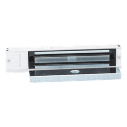Chapa Magnética de 617 Lbs (280 Kg) / Montaje en Puerta Normal o de Vidrio / Certificado CE /  Uso en Interior / Indicador LED / Magnetismo Anti-residual