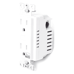 Tomacorriente Inteligente Z-Wave / 120 VCA 60 Hz / Carga 1800W Resistiva / Alcance 20.5 m (67.3 ft) / Empotrable Interior