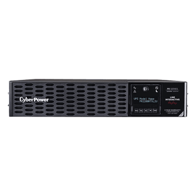 UPS de 2200 VA/2200 W, Topología Línea Interactiva, Entrada 120 Vca NEMA L5-30P, Onda Senoidal Pura, Torre o Rack 2 UR, Con 8 Tomas NEMA 5-20R