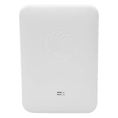 Access Point WiFi cnPilot e500 para exterior, IP67 grado industrial, Filtros para coexistencia con redes LTE, doble banda, antena omidireccional y puerto PoE secundario