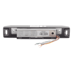 Contrachapa Eléctrica Cerrada o Abierta en Caso de Falla ( Fail Secure)/ Uso en puertas de emergencia con barra de salida. 