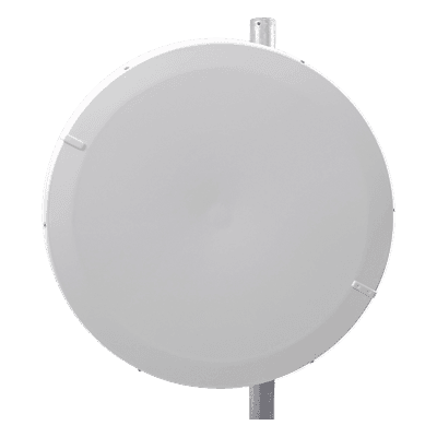 Antena Direccional de Alto Rendimiento/ Parábola profunda para mayor aislamiento al ruido / 29 ± 1 dBi / 4.9 - 6.4 GHz / Conectores N-Hembra / Fácil Montaje y Soporte de acero inoxidable / Radomo Incluido
