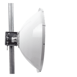 Antena Direccional de Alto Rendimiento/ Parábola profunda para mayor aislamiento al ruido / 29 ± 1 dBi / 4.9 - 6.4 GHz / Conectores N-Hembra / Fácil Montaje y Soporte de acero inoxidable / Radomo Incluido