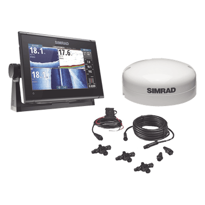 Kit de pantalla multifuncional GO9 con kit NMEA2000 y antena GS25