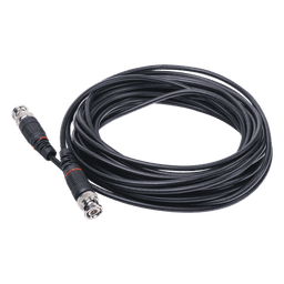 Cable Coaxial Armado con Conector BNC (Video) / Longitud de 8 mts / Optimizado para Cámaras 4K / Uso en Interior