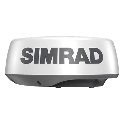 Radar Náutico HALO20 / Tecnología de Compresión de Pulsos / Alcance de 24 Millas Náuticas / Antena Domo de 61 cm / Seguimiento MARPA / Modos Puerto, Altamar y Clima / InstantOn™ / Bajo Consumo Energético