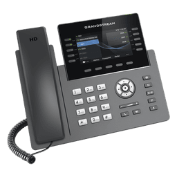 Teléfono IP Wi-Fi, Grado Operador, 10 líneas SIP con 5 cuentas, pantalla a color 4.3", puertos Gigabit, Bluetooth, PoE, codec Opus, IPV4/IPV6 con gestión en la nube GDMS