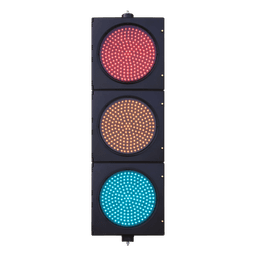 Semáforo de Señalización LED / 3 Colores Rojo-Amarillo-Verde / 204 LEDs por Color / 400-600 cd / 110 VCA / 13 W / IP Hermético