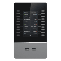 Modulo de extensión para modelos GRP2615, GRP2624, GRP2650 & GRP2670 y al Videoteléfono IP GXV3350 & GXV3450 de Grandstream.