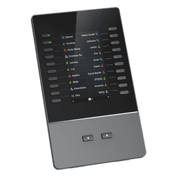 Módulo de Extensión IP / Pantalla LCD 4.3" / 272 x 480 píxeles / 40 Contactos por Módulo / Hasta 160 Líneas en Cascada / BLF y Conferencia