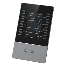 Módulo de Extensión IP / Pantalla LCD 4.3" / 272 x 480 píxeles / 40 Contactos por Módulo / Hasta 160 Líneas en Cascada / BLF y Conferencia