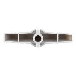 Llave de reemplazo para cerradura: PST-K2L. Compatible con Gabinetes de línea PST Metálicos. 