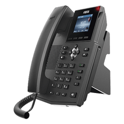 Teléfono IP / 4 Líneas SIP / Pantalla LCD Color 2.4" / Audio HD G.722 y Opus / Conferencia 3 Vías / PoE 802.3af / OpenVPN / Soporte EHS
