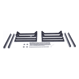 Rack Abierto de 4 Postes Instalación Pared o Piso de 14 Unidades, Ideal para Equipo de Audio!