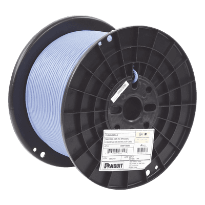 Bobina de Cable UTP de 4 Pares, Vari-MaTriX, Cat6A, 23 AWG, CMR (Riser), Color Azul, 305m