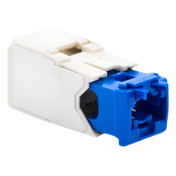 Conector Jack RJ45 / Categoría 6A / 10GBase-T / Terminación TG / Mini-Com / 8P8C / 22-26 AWG / -10°C a 65°C