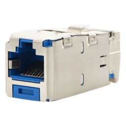 Conector Jack / Blindado / Cat 6A / 8P8C / TG Mini-Com / Terminación sin Impacto / -10°C a 65°C / 22-26 AWG