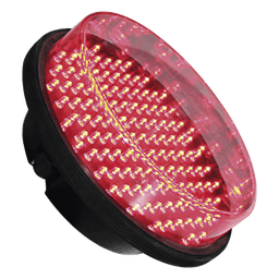 Módulo de Reemplazo para Semáforo / 30 cm / Color Rojo 625 nm / 110 VCA / IP55 / >5000 cd/m²