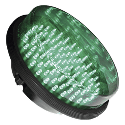 Módulo de Reemplazo para Semáforo / 30 cm / Verde 505 nm / 110 VCA / IP55 / -40°C a +80°C