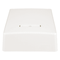 Caja de Montaje en Superficie / 12 Puertos Mini-Com / Almacenamiento 24 m (78.7 ft) de Fibra / ABS RoHS / 120 x 46.1 x 170.1 mm