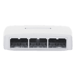 Caja de Montaje en Superficie, Para 6 Módulos Mini-Com, Color Blanco